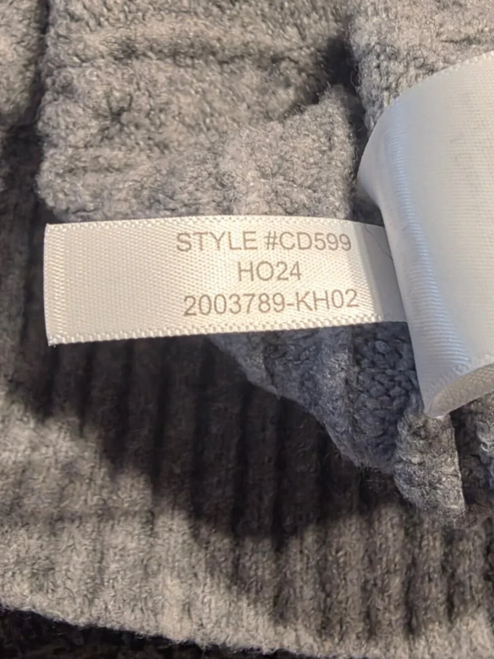 J.Crew Extra Soft Cable-Knit Crewneck Sweater Men's CD599 Wool Blend Gray